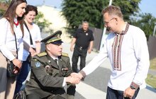Фото 4: У Львові підняли Державний прапор над Меморіалом пам’яті Героїв Небесної Сотні