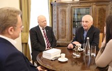 Фото 1: Мер Львова обговорив українсько-польські відносини з головою Об’єднання українців у Вроцлаві