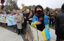 Фото 9: На Меморіалі пам’яті Героїв Небесної Сотні відбулось урочисте підняття Прапора України