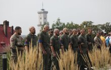 Фото 13: У Львові урочисто підняли прапор України над Меморіалом пам’яті Героїв Небесної Сотні