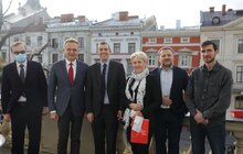 Фото 6: Мер Львова провів зустріч із президентом Wizz Air Робертом Кері