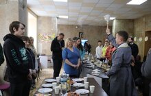 Фото 5: У Львові у прихистках для переселенців провели спільні великодні сніданки