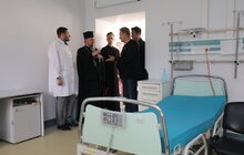 Фото 3: Митрополит Епіфаній відвідав поранених українців у лікарні святого Пантелеймона у Львові