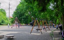 Фото 2: Оригінальні, екологічні та безпечні: топ 3 найновіші дитячі майданчики у Львові