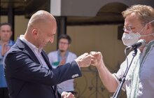 Фото 18: У Львові урочисто відкрили мурал, присвячений Василю Сліпаку