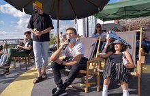 Фото 5: Мер Львова дав інтерв`ю Джеральду Естраді на «Молодвіжі»