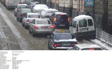 Фото 2: За вчорашній день працівники ЛКП «Львівавтодор» зафіксували 21 випадок порушення правил дорожнього руху через неналежне паркування