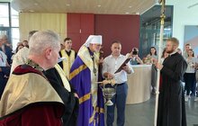 Фото 12: В УКУ урочисто відкрили і посвятили новий Колегіум