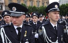 Фото 44: У Львові відбулись урочистості з нагоди Дня поліції та посвячення в захисники правопорядку випускників університету внутрішніх справ