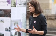 Фото 2: У центрі Львова відкрили виставку про окуповане росіянами мистецтво