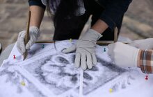 Фото 3: У центрі Львова відкрили виставку про окуповане росіянами мистецтво