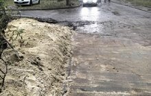 Фото 1: На вул. Кульчицької Львівводоканал замінив аварійну каналізаційну трубу, яка пролягала на глибині 3 метри