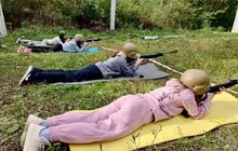 Фото 1: Для львівських школярів провели військові польові навчання у Карпатах