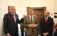 Фото 1: У Вроцлавському університеті відкрили пам’ятну таблицю Митрополиту Андрею Шептицькому