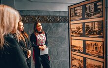Фото 5: У Львові відкрили виставку, присвячену пошкодженій росіянами архітектурній пам’ятці Харкова – Держпрому (відео)