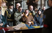 Фото 4: Львів попрощався зі старшим сержантом поліції Ігорем Гуменчуком