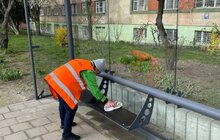 Фото 6: У Львові і приєднаних громадах помиють понад 400 павільйонів зупинок