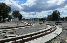 Фото 10: Реконструкція пл. Двірцевої: залито основу під фонтан