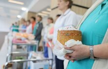 Фото 8: У міських лікарнях Львова освятили паски