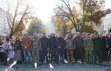 Фото 2: У день захисників та захисниць України мерія Львова відзначила військових та волонтерів