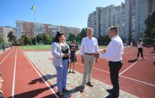 Фото 16: У ліцеї «Сихівський» облаштували сучасний спортивний майданчик