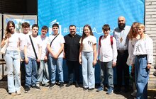 Фото 1: У Львові школярі змагалися у знаннях про Івана Павла ІІ та його візит до міста