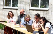 Фото 7: У Львові школярі змагалися у знаннях про Івана Павла ІІ та його візит до міста