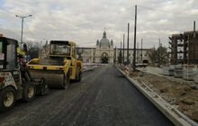 Фото 2: Залишилось чотири тижні до відкриття пл. Двірцевої