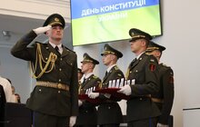 Фото 6: До Дня Конституції у Львові 35 військових посмертно нагородили «Почесним знаком святого Юрія» (фото)
