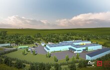 Фото 2: Сміттєпереробний завод у Львові збудований на 65% і сюди вже завезли першу частину обладнання (відео)