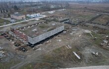 Фото 1: Сміттєпереробний завод у Львові збудований на 65% і сюди вже завезли першу частину обладнання (відео)