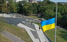 Фото 4: У День вшанування пам’яті захисників України у Львові урочисто підняли Державний Прапор на Меморіалі пам`яті Героїв Небесної Сотні