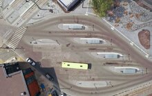 Фото 5: На площі Двірцевій облаштовують новий фонтан
