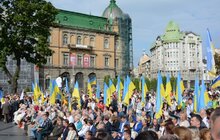 Фото 4: Сьогодні у Львові відбулись урочисті заходи з нагоди 25-ї річниці Незалежності України