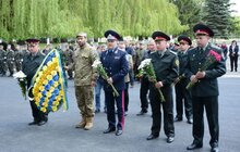 Фото 18: Урочисто відкрили стелу загиблим військовослужбовцям другої Галицької бригади Національної гвардії України