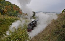 Фото 11: Сьогодні у парк «Знесіння» їздив раритетний поїзд
