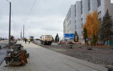 Фото 13: У Львові тривають завершальні роботи перед відкриттям трамвайної лінії на Сихів