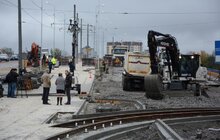 Фото 21: У Львові тривають завершальні роботи перед відкриттям трамвайної лінії на Сихів