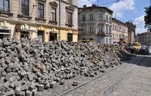 Фото 3: А.Садовий про ремонт вул Городоцької: «Зараз розпочинають земельні роботи»
