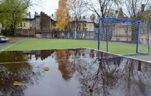 Фото 6: У школі №37 відновили спортивний майданчик та фасад корпусу