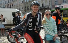 Фото 1: З пл. Ринок стартував веломарафон «VIII Львівська Сотка»