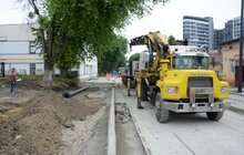Фото 14: Вул. Замарстинівську ремонтують: завершено заміну колектора від вул. Липинського до вул. Торф’яної