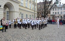 Фото 12: Львів'яни відзначили 26-ту річницю підняття Державного прапора над Ратушею