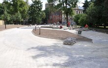 Фото 3: «Сьогодні ввечері завершуємо усі роботи по площі, вночі площа буде помита, завтра буде встановлення технічного обладнання», - М. Литвинюк про площу св. Юра