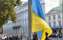 Фото 10: Урочиста церемонія підняття Державного Прапора України