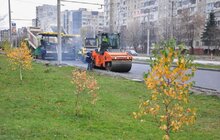 Фото 8: Роботи з асфальтування пр.Червоної Калини триватимуть ще тиждень