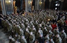 Фото 11: Сьогодні у Гарнізонному храмі відбулася молитва за українських солдат