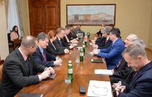 Фото 2: Міський голова Львова та американська делегація обговорили ситуацію в місті та перспективи співпраці між країнами