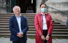 Фото 13: У співпраці з Інститутом «Полоніка» у Львові відреставрували 4 скульптури і чашу на фасаді храму Пресвятої Євхаристії (Домініканський собор)