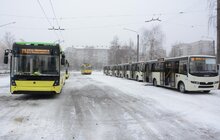 Фото 15: Львів отримав нові тролейбуси та малогабаритні низькопідлогові автобуси